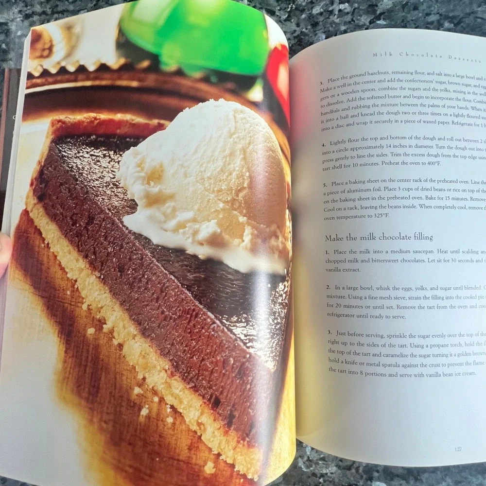 Chocolate Passion Cookbook Chocolatier Magazine Tish Boyle Timothy Moriarty HC